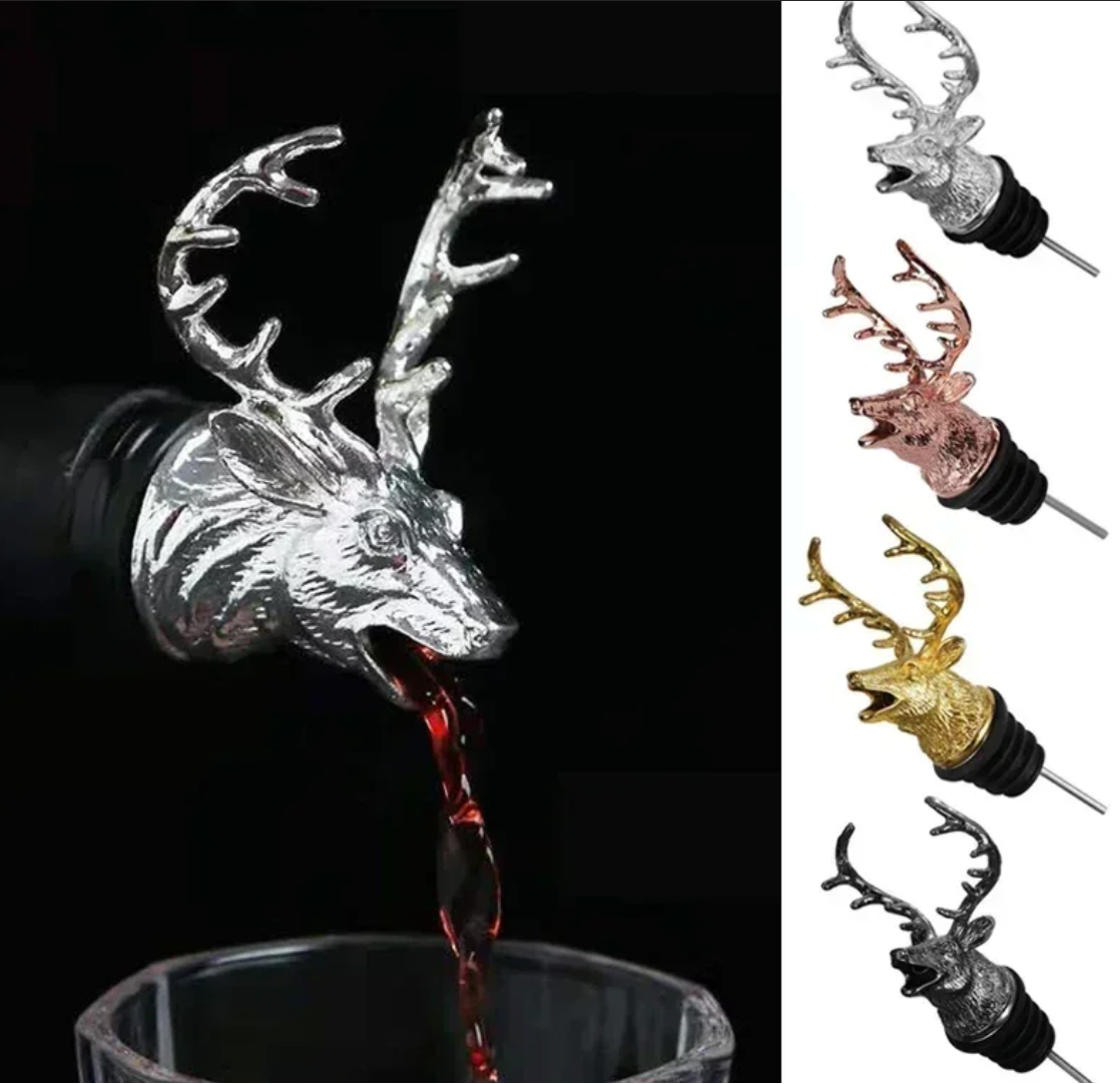 Deer Bottle Pourer Spout