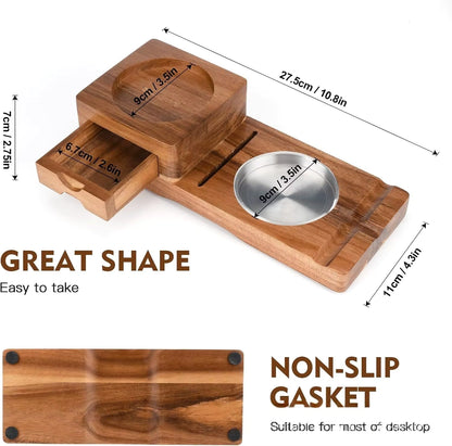Cigar Ashtray With Cigar Drawer