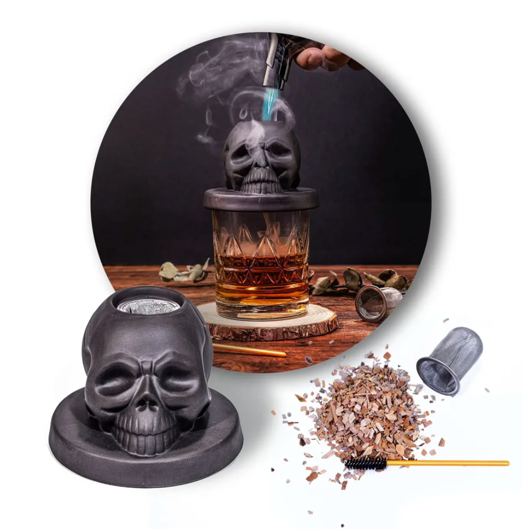 Skull Cocktail Smoker Pro Kit