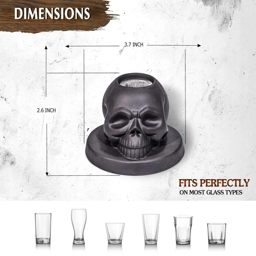Skull Cocktail Smoker Pro Kit