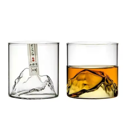 Japanese Mountain Glasses, Set of 2